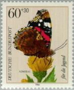 DUITSLAND 24 - Dieren: insecten (vlinder), Postzegels en Munten, Ophalen of Verzenden, Dier of Natuur, Postfris