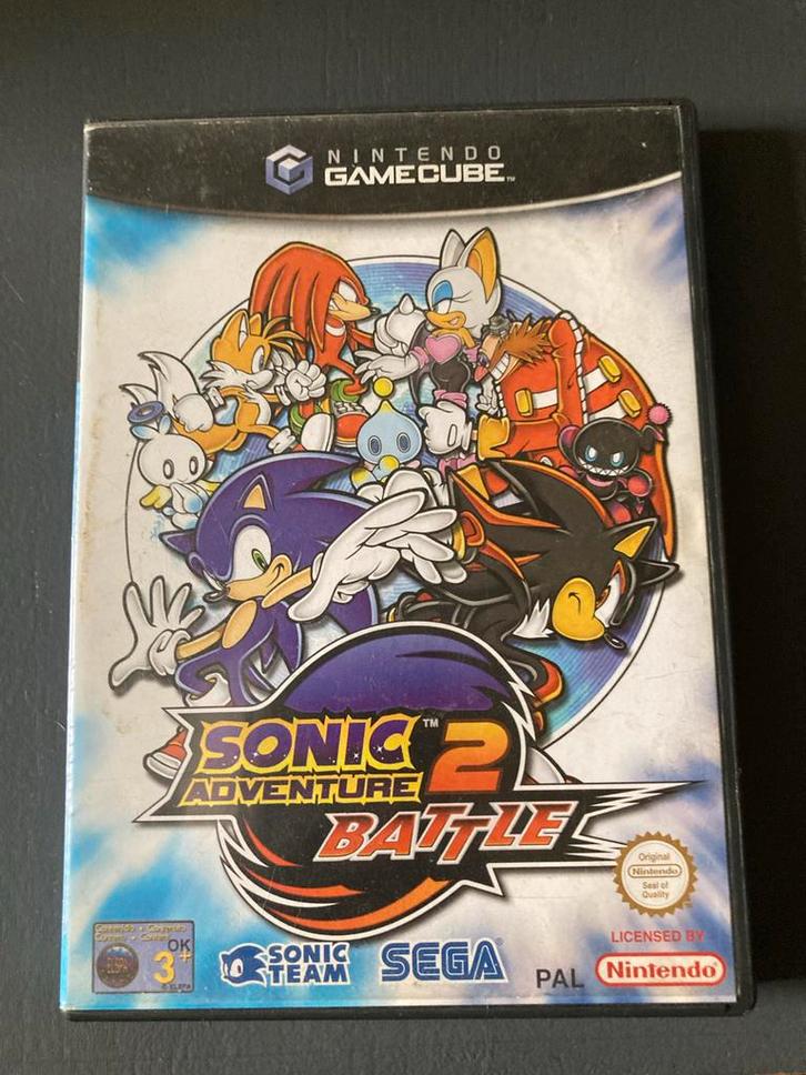 Sonic Adventure 2 Battle - GameCube, Spelcomputers en Games, Games | Nintendo GameCube, Gebruikt, Platform, 2 spelers, Vanaf 3 jaar