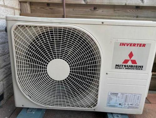 Mitsubishi split unit buiten, Witgoed en Apparatuur, Airco's, Zo goed als nieuw, Wandairco, Ophalen
