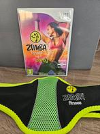 Wii Zumba met belt, Spelcomputers en Games, Ophalen of Verzenden, Zo goed als nieuw, Vanaf 3 jaar