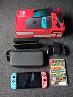 Nintendo switch pakket Met 1 spel en doos € 200 Vaste prijs, Ophalen, Met 2 controllers, Switch Original, Gebruikt