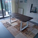 Houten eettafel met boomrand KAPRA 180x90, Huis en Inrichting, Tafels | Eettafels, Ophalen, Zo goed als nieuw, Rechthoekig