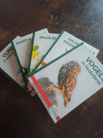 Natuurboeken Set - Vogels, Bloemen, Vlinders, Padden beschikbaar voor biedingen
