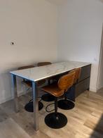 Dining table with storage space, Ophalen, 200 cm of meer, 50 tot 100 cm, Zo goed als nieuw