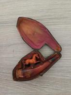 Pijp met paardje als versiering, in etui, Ophalen of Verzenden, Gebruikt, (Water)pijp