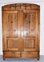 Hang - en legkast eiken, Ophalen, Gebruikt, 25 tot 50 cm, Minder dan 100 cm