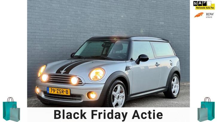 Mini Mini Clubman 1.6 Cooper/AIRCO//6BAK/ELEKRAMEN/2XSLEUTEL, Auto's, Mini, Bedrijf, Te koop, Clubman, ABS, Airbags, Airconditioning