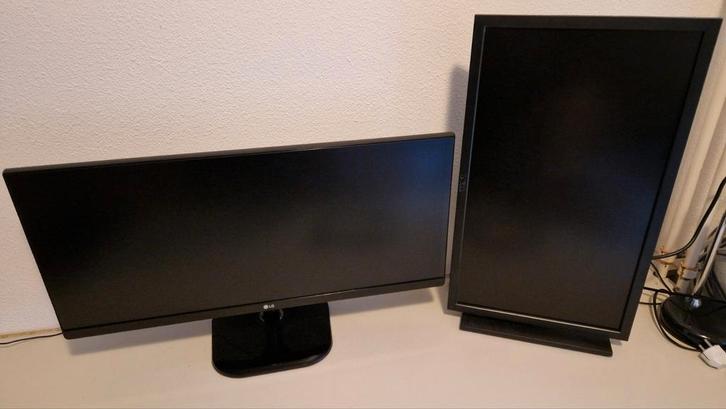 LG 29UM58-P 29" 21:9 UltraWide FHD (2560x1080) Gaming, Computers en Software, Monitoren, Zo goed als nieuw, 60 Hz of minder, Gaming