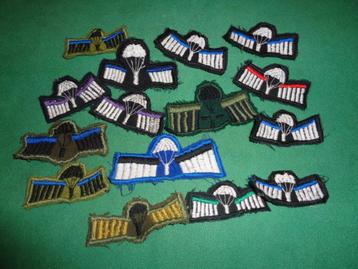 Verzameling parawing emblemen para parachutist set 1 beschikbaar voor biedingen