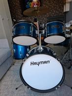 Hayman HM-50 kinderdrumstel - compleet, Muziek en Instrumenten, Drumstellen en Slagwerk, Ophalen of Verzenden, Gebruikt, Overige merken