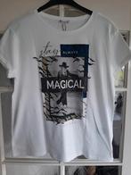 Nieuw Street One t-shirt maat 42 off-white met print, Wit, Maat 42/44 (L), Nieuw, Ophalen of Verzenden