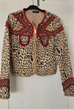 Ambika panter/leopard jasje S  - boho/bohemian stijl, Bruin, Ophalen of Verzenden, Zo goed als nieuw, Jasje