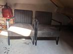 Mooie grijze stoelen., Huis en Inrichting, Stoelen, Ophalen, Zo goed als nieuw, Grijs