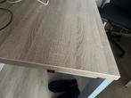 Verstelbaar bureau 80x160, Ophalen of Verzenden, In hoogte verstelbaar, Zo goed als nieuw, Bureau