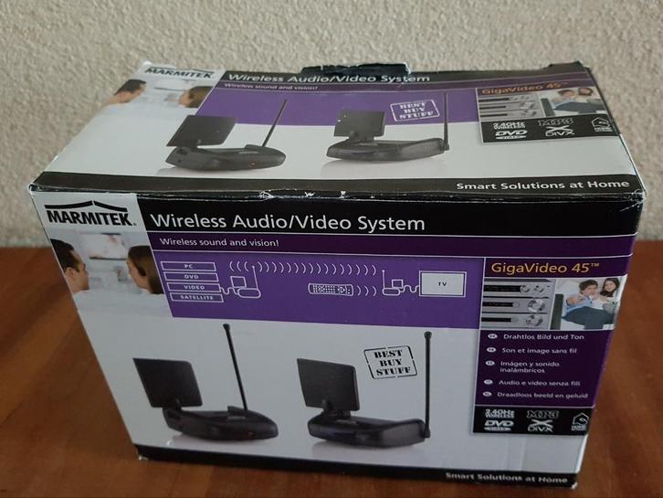 Marmitek A/V transmitters Wireless: GigaVideo 45, Audio, Tv en Foto, Televisie-accessoires, Nieuw, Ophalen