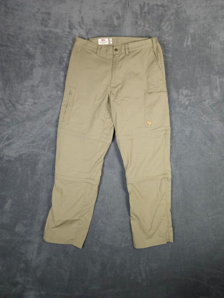 Fjallraven Sipora Shade Broek 52 G1000 Afritsbroek Groen, Kleding | Heren, Broeken en Pantalons, Zo goed als nieuw, Maat 52/54 (L)