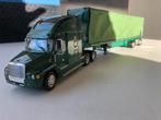 Tonkin Freightliner met zeiltrailer, Hobby en Vrije tijd, Modelauto's | 1:50, Ophalen of Verzenden, Zo goed als nieuw, Bus of Vrachtwagen