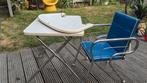 Vintage kinder stoel + tafeltje. Jaren 60, Ophalen, Gebruikt, Overige typen