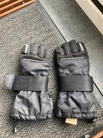 Zwarte Reusch snowboard handschoenen met polsbeschermer, Gebruikt, Jongen of Meisje, Ophalen of Verzenden, 170 of groter