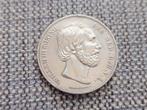 Rijksdaalder 2 1/2 gulden 1859 zeer mooie kwaliteit, Verzenden, Koning Willem III, 2½ gulden, Zilver