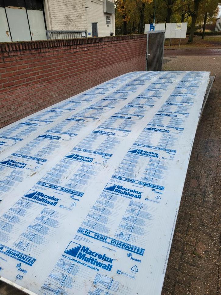 Polycarbonaat Platen helder en melk diverse maten 10mm dik, Doe-het-zelf en Verbouw, Platen en Panelen, Nieuw, Ophalen of Verzenden