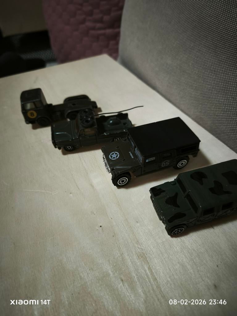 Collectie Militaire Auto's en Voertuigen, Overige merken, Gebruikt, 1:50 of kleiner, Auto