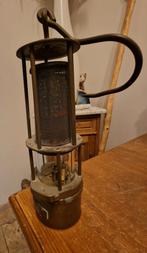 Antieke mijnlamp, Ophalen of Verzenden