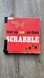 Vintage scrabble voor op reis en thuis, Hobby en Vrije tijd, Gezelschapsspellen | Bordspellen, Ophalen of Verzenden, Gebruikt