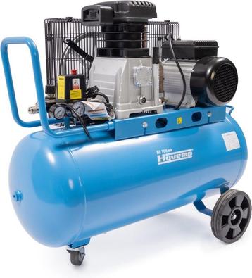 Huvema BL 100Air stille 2 cilinder compressor 100 l. vat!! beschikbaar voor biedingen