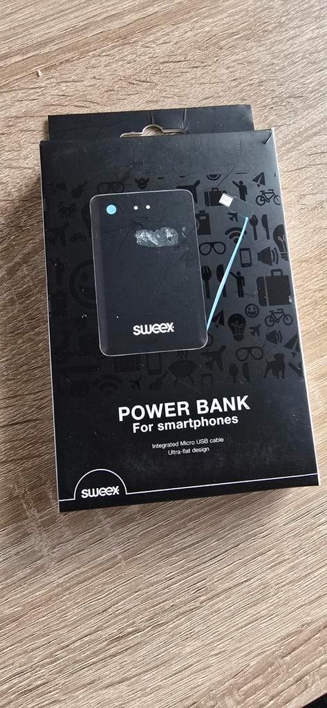Sweex Powerbank - Nieuw in Verpakking, Telecommunicatie, Powerbanks, Nieuw, Ophalen of Verzenden
