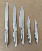 1 heel goed keuken messen set van Jean Patrigue profesinal, Ophalen of Verzenden, Zo goed als nieuw, Rvs of Chroom, Bestekset