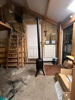 Hout kachel voor buiten, Ophalen, Gebruikt