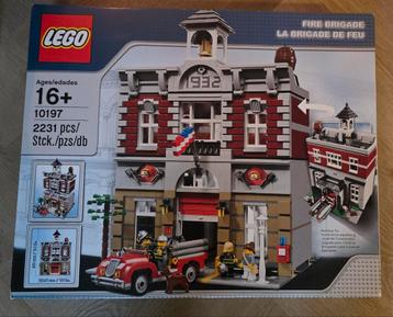 Lego Fire Brigade 10197 brandweerkazerne  !!NIEUW GESEALED!! beschikbaar voor biedingen