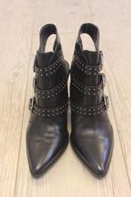 Manfield  zwarte enkellaarzen maat 41, ., Zwart, Ophalen of Verzenden, Zo goed als nieuw