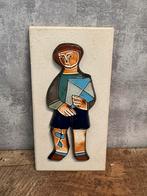 Tegel Henk Potters gesigneerd, Ophalen of Verzenden