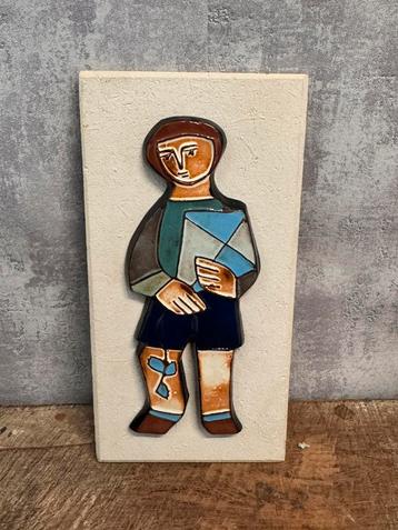 Tegel Henk Potters gesigneerd beschikbaar voor biedingen