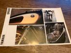 Yamaha SR500 Brochure.     (Y2), Motoren, Ophalen of Verzenden, Yamaha