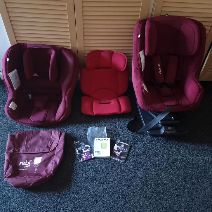 Nette Nuna rebl plus incl verkleiner en extra zomerhoes, Kinderen en Baby's, Autostoeltjes, Zo goed als nieuw, Overige merken