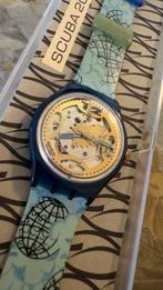 Swatch Automatic Mappamondo Mint 1992, zeer zeldzaam, Sieraden, Tassen en Uiterlijk, Horloges | Antiek, Overige merken, Overige materialen