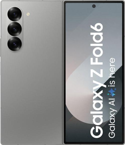 Samsung Galaxy Z Fold6 - 512GB - Silver Shadow, Telecommunicatie, Mobiele telefoons | Samsung, Nieuw, Galaxy Z Fold, 512 GB, Zonder abonnement