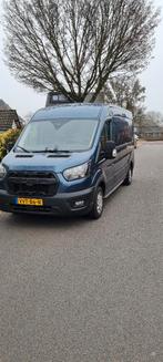 Ford Transit GB 350 L3h2 Tdci 130pk FWD 2023 Blauw, Voorwielaandrijving, Stof, 1995 cc, Euro 6
