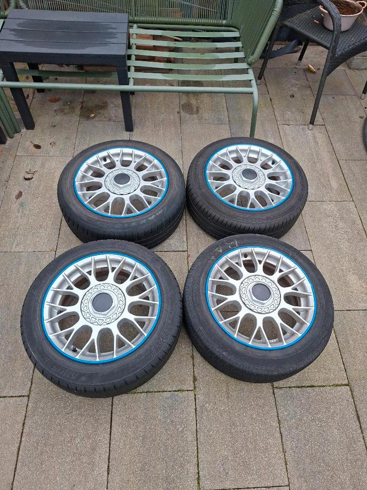 4x100 15 inch bbs velgen, Auto-onderdelen, Banden en Velgen, Velg(en), All Season, 15 inch, 185 mm, Gebruikt, Ophalen