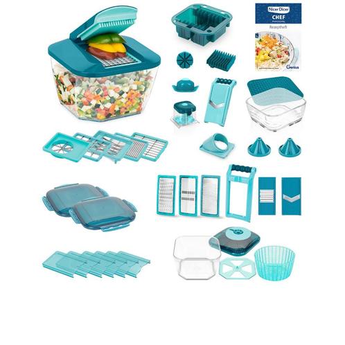 Nicer Dicer Chef Professional Deluxe set 39 pcs., Huis en Inrichting, Keuken | Keukenbenodigdheden, Nieuw, Verzenden