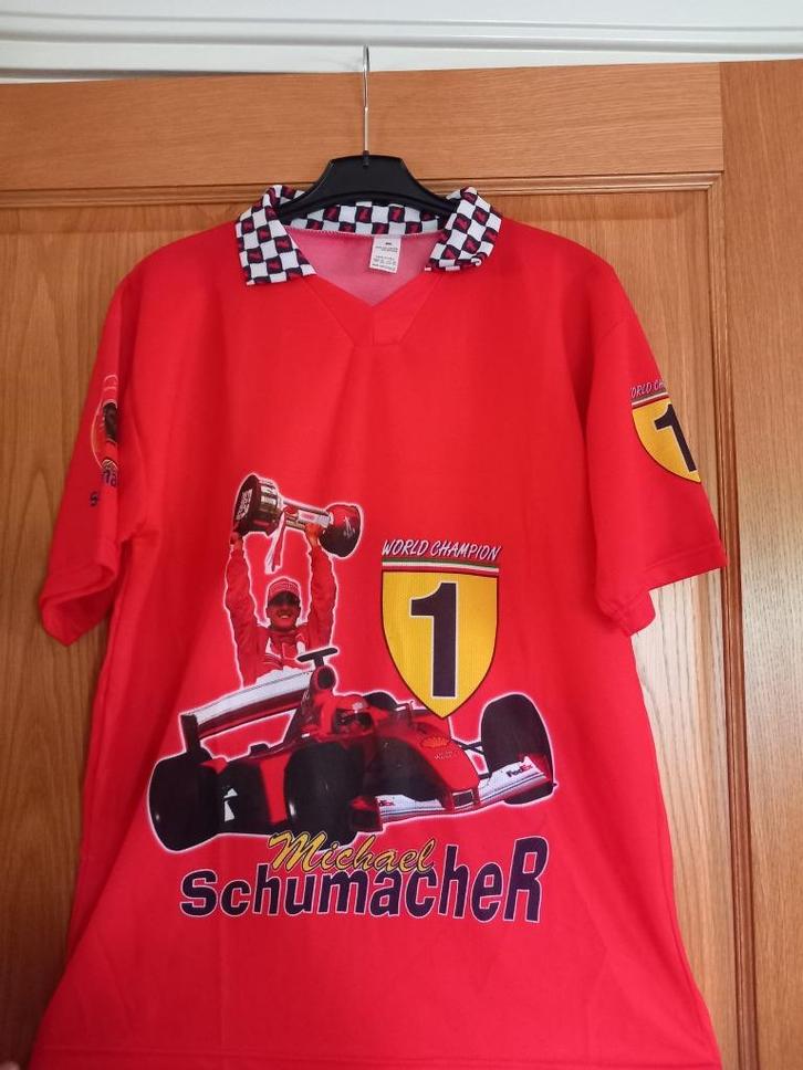 Polo shirt poloshirt Michael Schumacher world champion F1, Verzamelen, Automerken, Motoren en Formule 1, Zo goed als nieuw, Formule 1