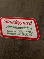 3760 Staadegaard Automaterialen Sticker, Ophalen of Verzenden, Gebruikt
