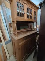 Antieke Houten Kast met Spiegel, Ophalen