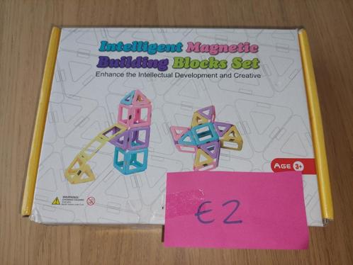 Magnetisch Bouw speelgoed, Kinderen en Baby's, Speelgoed | Educatief en Creatief, Zo goed als nieuw, Knutselen, Bouwen, Ophalen