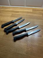 o24 – set van 5 scherpe messen, Ophalen of Verzenden, Gebruikt, Rvs of Chroom