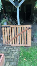Houtenhek behorende bij bovenstaande foto, Tuin en Terras, Ophalen of Verzenden, Gebruikt