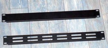 19" inch blindpaneel paneel (2x zwart, 1x grijs) beschikbaar voor biedingen
